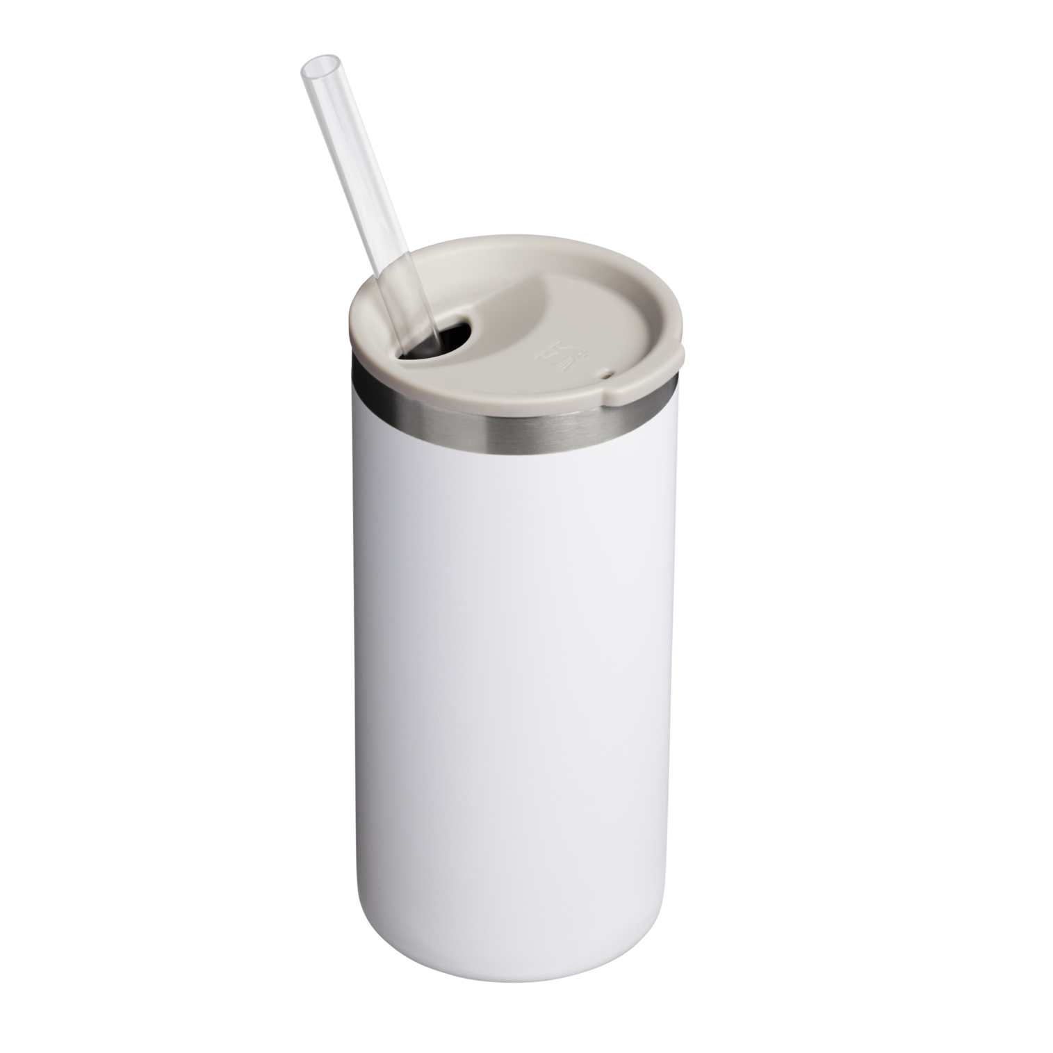 Stanley 15 OZ Everyday Tall Can Cooler Cup In Frost White